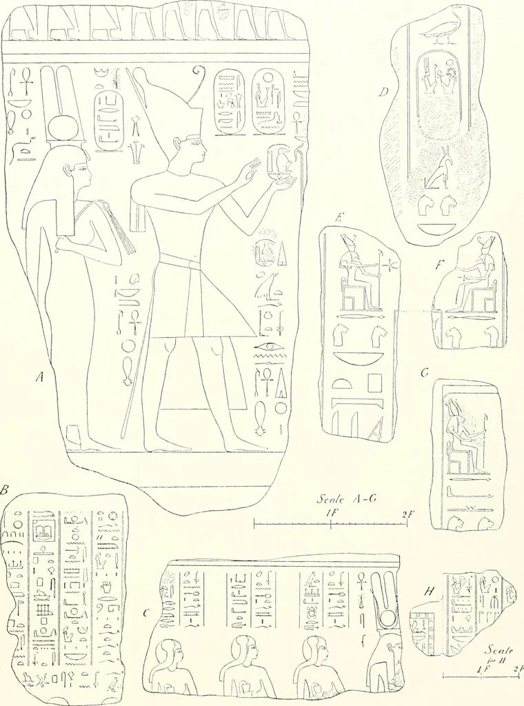 An illustration from Bubastis (1887-1889), 1891, leaf 166