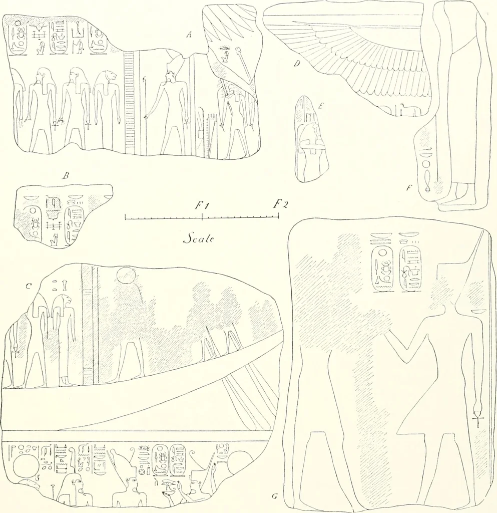 An illustration from Bubastis (1887-1889), 1891, leaf 182