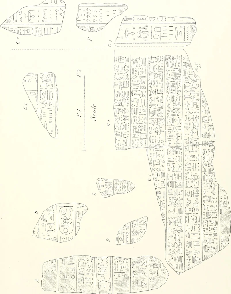 An illustration from Bubastis (1887-1889), 1891, leaf 184
