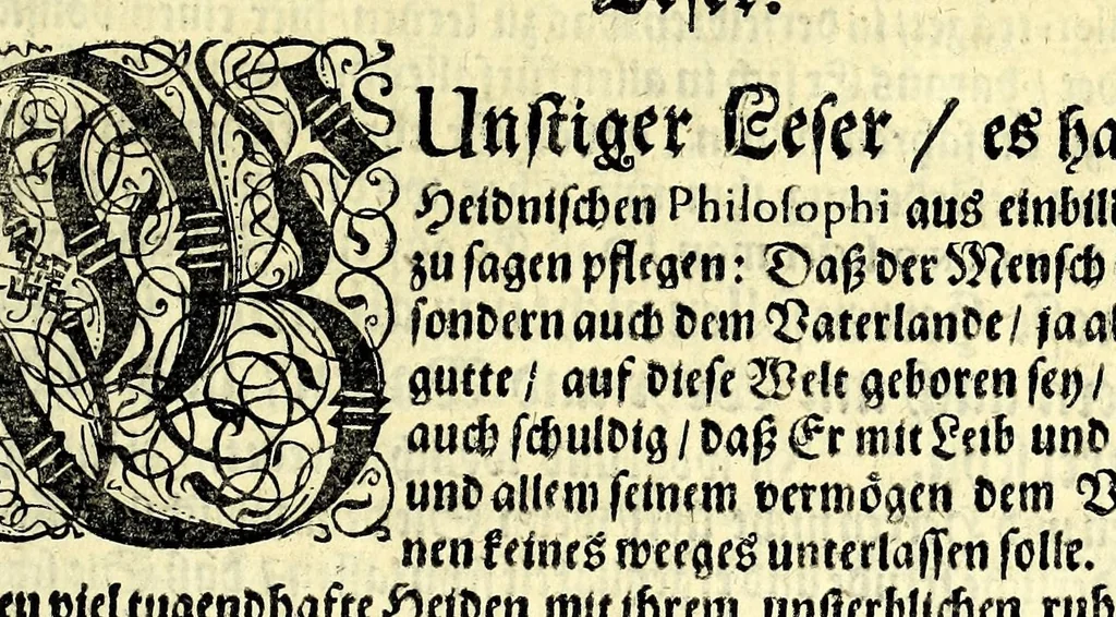 An illustration from Büchsenmeister-Discurs : eine neuerfundene Kugel-Taffel, Abtheilung der Stuc̈ke, Laveten und Visir-Stäbe : sambt einem wohlbestellten Feuerwercks-Laboratorio, zu Schimpf und Ernst, vielerley neuerfundenen Wasser- und Böllerkugeln : Abtheilungen der Böller, sambt ihren Laveten, Quadranten und Racheten-Stöcken : nebst etlich funfzig Kupferplatten und einem aussführlichen Register zu Ende dieses Buches beygefüget, 1662, leaf 17