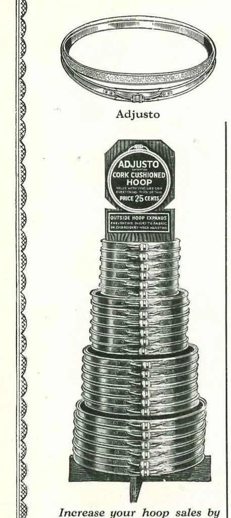 An illustration from Bucilla Art Needlework Trimmings 1929, 1929, leaf 11