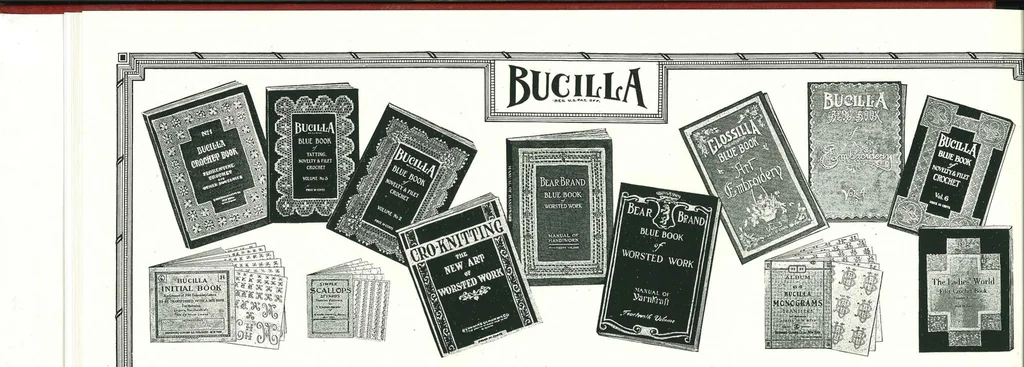An illustration from Bucilla - Catalogue of Art Needlework, Fall 1916, 1916, leaf 16
