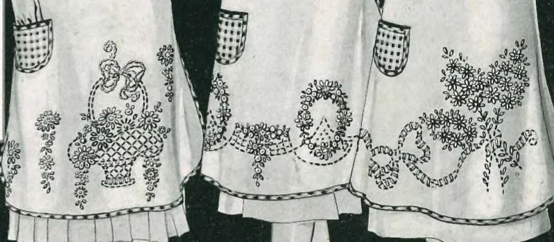 An illustration from Bucilla Stamped Needlework 1930, 1930, leaf 11