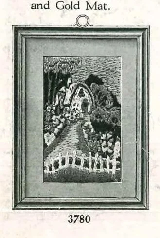 An illustration from Bucilla Stamped Needlework 1930, 1930, leaf 21