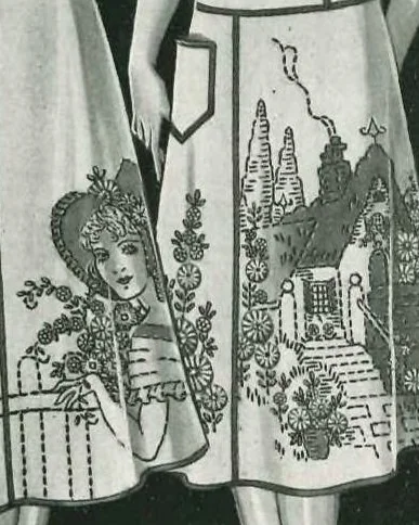 An illustration from Bucilla Needlework Products Fall 1930, 1930, leaf 11