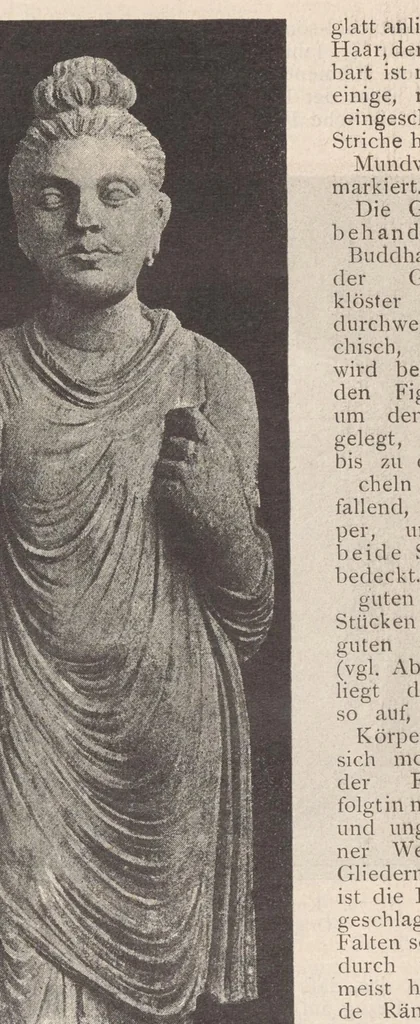 An illustration from Buddhistische kunst in Indien, 1900, leaf 164
