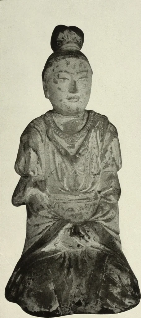 An illustration from Buddhistische plastik in Japan bis in den beginn des 8. jahrhunderts n. Chr, 1919, leaf 216