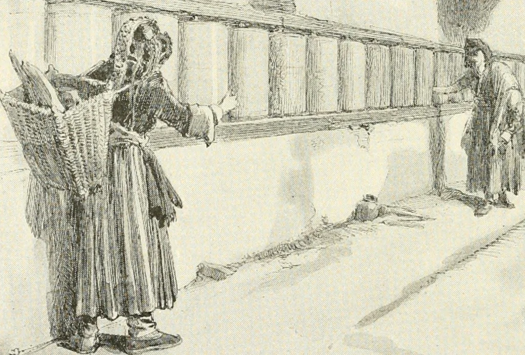 An illustration from The Buddhist praying-wheel : a collection of material bearing upon the symbolism of the wheel and circular movements in custom and religious ritual, 1896, leaf 29