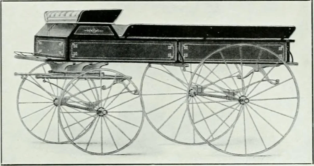 An illustration from The buggy from Glengarry : fine grade vehicles manufactured by the Munro & McIntosh Carriage Co., Limited, Alexandria, Ontario, Canada. --, 1890, leaf 103