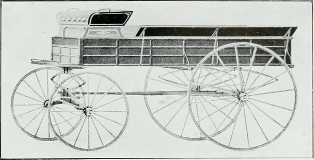 An illustration from The buggy from Glengarry : fine grade vehicles manufactured by the Munro & McIntosh Carriage Co., Limited, Alexandria, Ontario, Canada. --, 1890, leaf 104