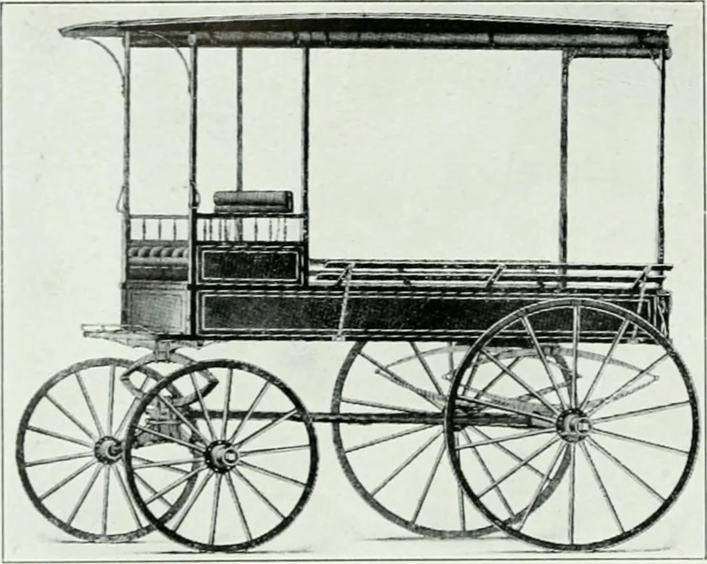 An illustration from The buggy from Glengarry : fine grade vehicles manufactured by the Munro & McIntosh Carriage Co., Limited, Alexandria, Ontario, Canada. --, 1890, leaf 109