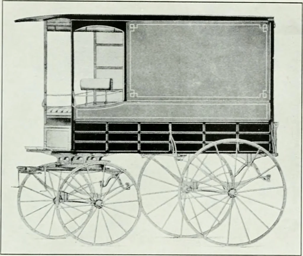 An illustration from The buggy from Glengarry : fine grade vehicles manufactured by the Munro & McIntosh Carriage Co., Limited, Alexandria, Ontario, Canada. --, 1890, leaf 111