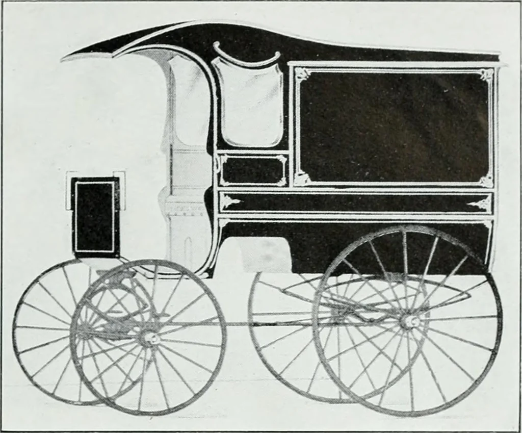 An illustration from The buggy from Glengarry : fine grade vehicles manufactured by the Munro & McIntosh Carriage Co., Limited, Alexandria, Ontario, Canada. --, 1890, leaf 116