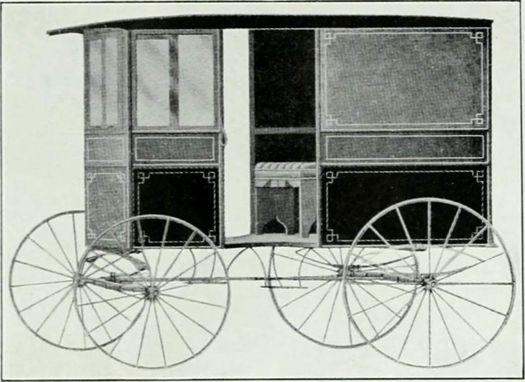 An illustration from The buggy from Glengarry : fine grade vehicles manufactured by the Munro & McIntosh Carriage Co., Limited, Alexandria, Ontario, Canada. --, 1890, leaf 117