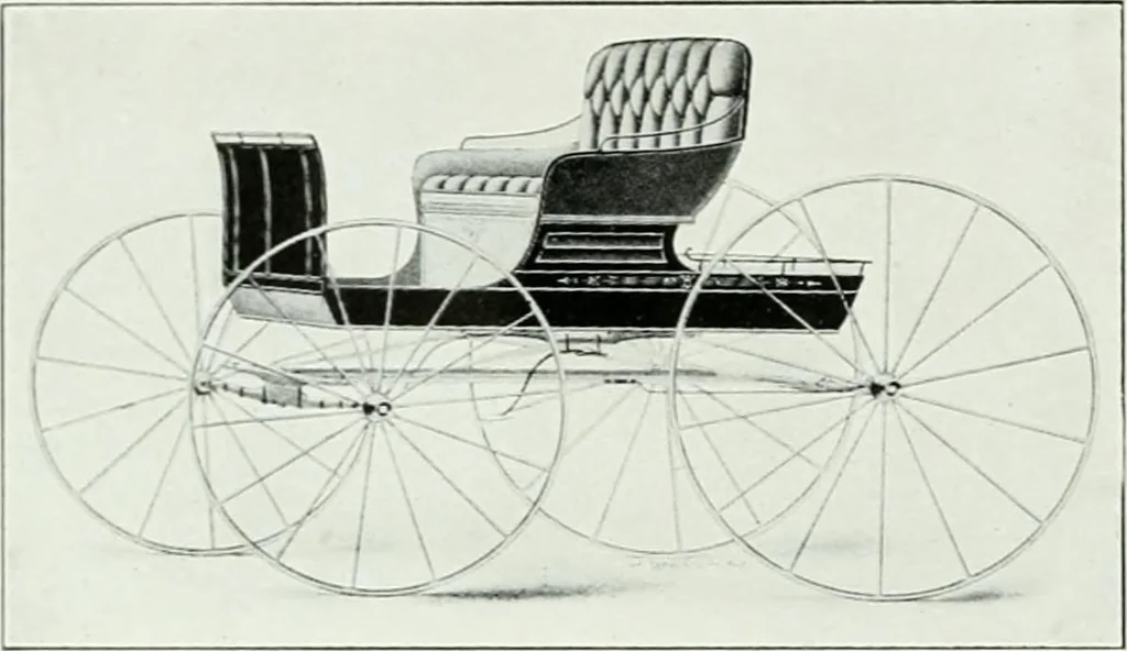 An illustration from The buggy from Glengarry : fine grade vehicles manufactured by the Munro & McIntosh Carriage Co., Limited, Alexandria, Ontario, Canada. --, 1890, leaf 13