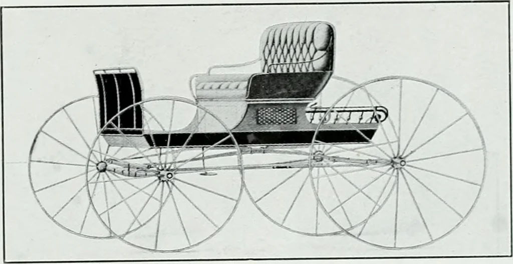 An illustration from The buggy from Glengarry : fine grade vehicles manufactured by the Munro & McIntosh Carriage Co., Limited, Alexandria, Ontario, Canada. --, 1890, leaf 14