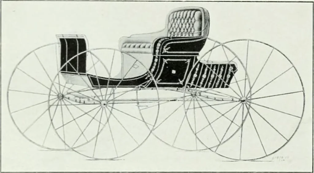An illustration from The buggy from Glengarry : fine grade vehicles manufactured by the Munro & McIntosh Carriage Co., Limited, Alexandria, Ontario, Canada. --, 1890, leaf 15