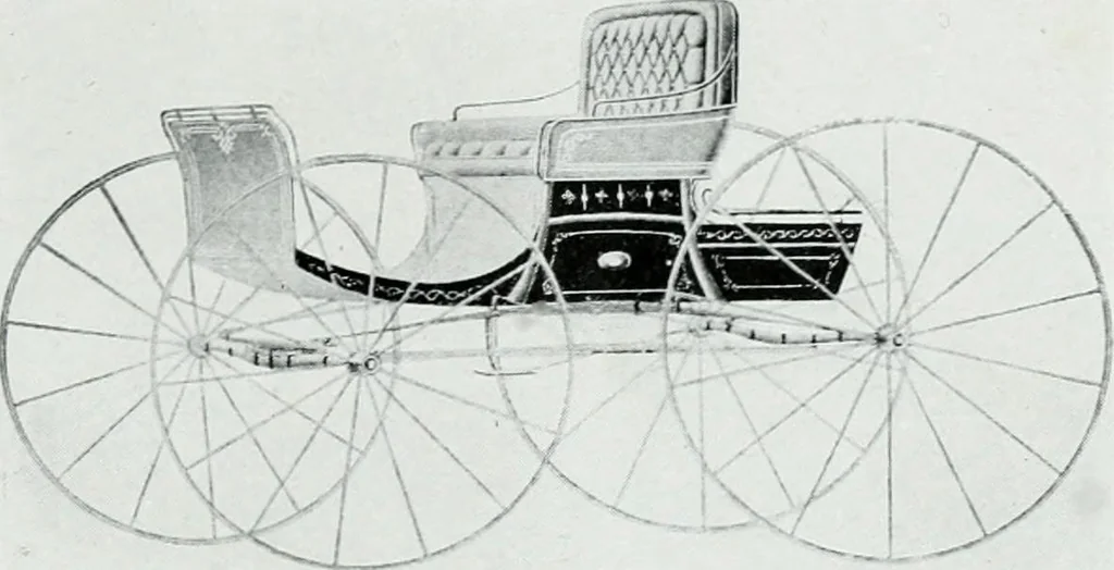 An illustration from The buggy from Glengarry : fine grade vehicles manufactured by the Munro & McIntosh Carriage Co., Limited, Alexandria, Ontario, Canada. --, 1890, leaf 16