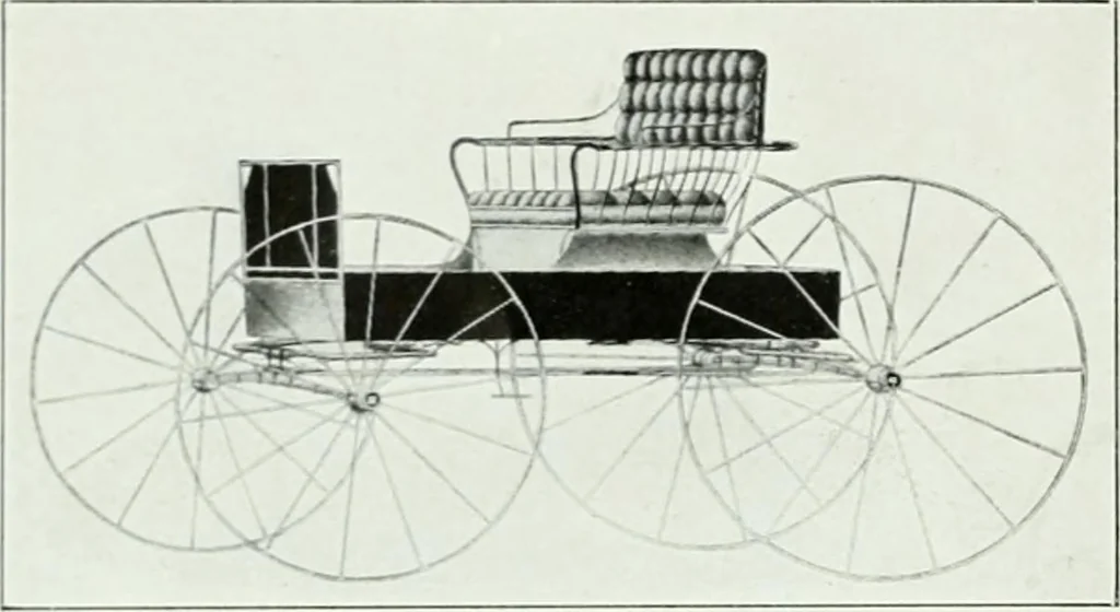 An illustration from The buggy from Glengarry : fine grade vehicles manufactured by the Munro & McIntosh Carriage Co., Limited, Alexandria, Ontario, Canada. --, 1890, leaf 19