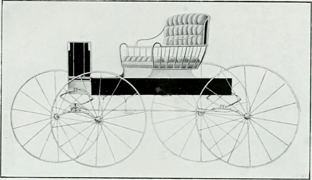An illustration from The buggy from Glengarry : fine grade vehicles manufactured by the Munro & McIntosh Carriage Co., Limited, Alexandria, Ontario, Canada. --, 1890, leaf 20