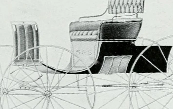 An illustration from The buggy from Glengarry : fine grade vehicles manufactured by the Munro & McIntosh Carriage Co., Limited, Alexandria, Ontario, Canada. --, 1890, leaf 24