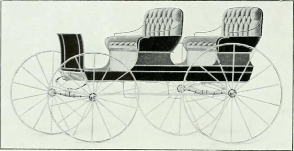 An illustration from The buggy from Glengarry : fine grade vehicles manufactured by the Munro & McIntosh Carriage Co., Limited, Alexandria, Ontario, Canada. --, 1890, leaf 29