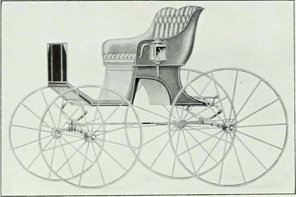 An illustration from The buggy from Glengarry : fine grade vehicles manufactured by the Munro & McIntosh Carriage Co., Limited, Alexandria, Ontario, Canada. --, 1890, leaf 31