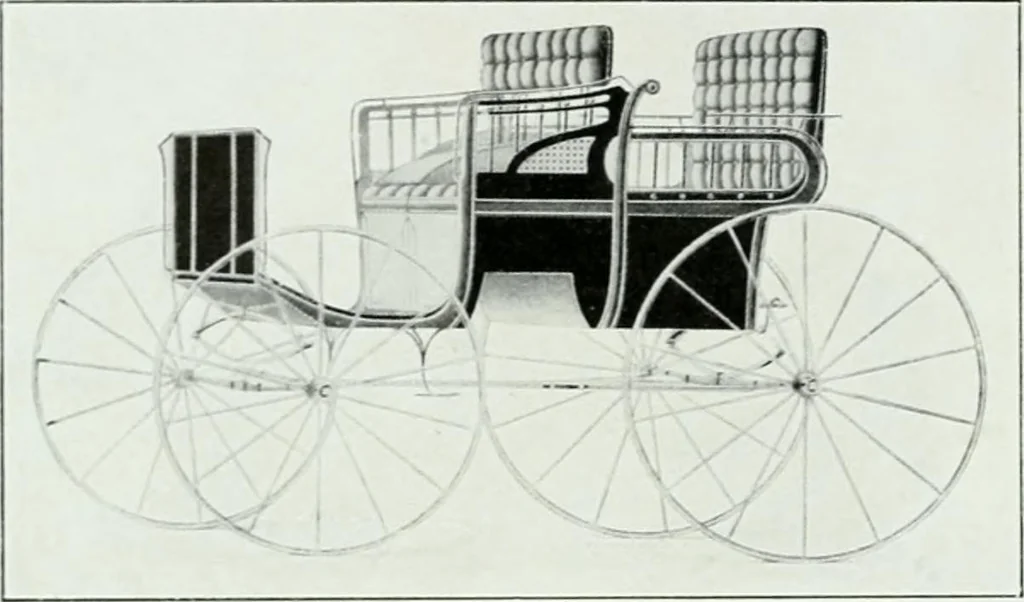 An illustration from The buggy from Glengarry : fine grade vehicles manufactured by the Munro & McIntosh Carriage Co., Limited, Alexandria, Ontario, Canada. --, 1890, leaf 33