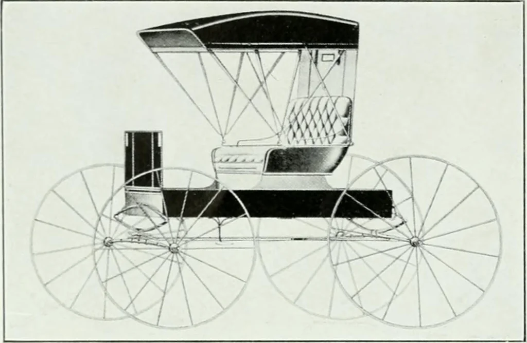 An illustration from The buggy from Glengarry : fine grade vehicles manufactured by the Munro & McIntosh Carriage Co., Limited, Alexandria, Ontario, Canada. --, 1890, leaf 35