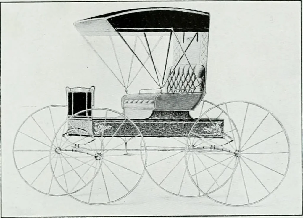 An illustration from The buggy from Glengarry : fine grade vehicles manufactured by the Munro & McIntosh Carriage Co., Limited, Alexandria, Ontario, Canada. --, 1890, leaf 38