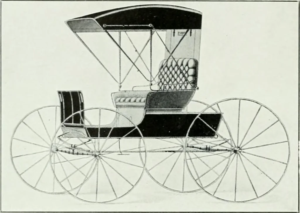 An illustration from The buggy from Glengarry : fine grade vehicles manufactured by the Munro & McIntosh Carriage Co., Limited, Alexandria, Ontario, Canada. --, 1890, leaf 41