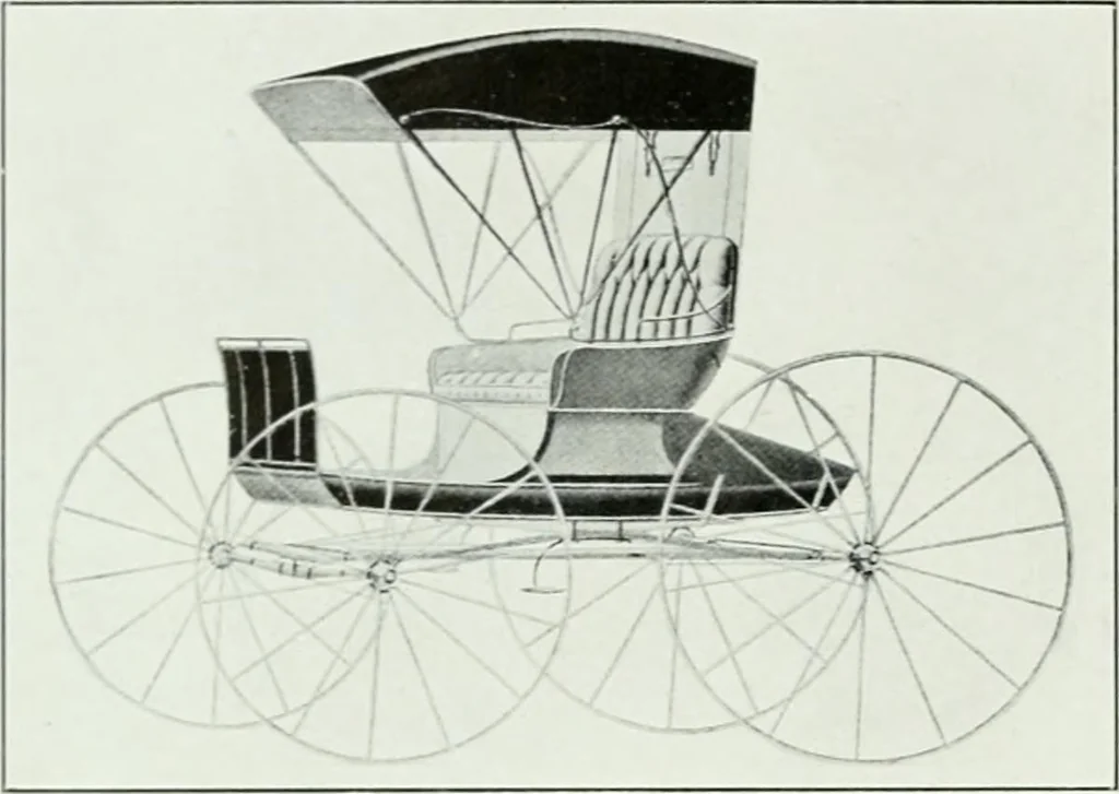 An illustration from The buggy from Glengarry : fine grade vehicles manufactured by the Munro & McIntosh Carriage Co., Limited, Alexandria, Ontario, Canada. --, 1890, leaf 45