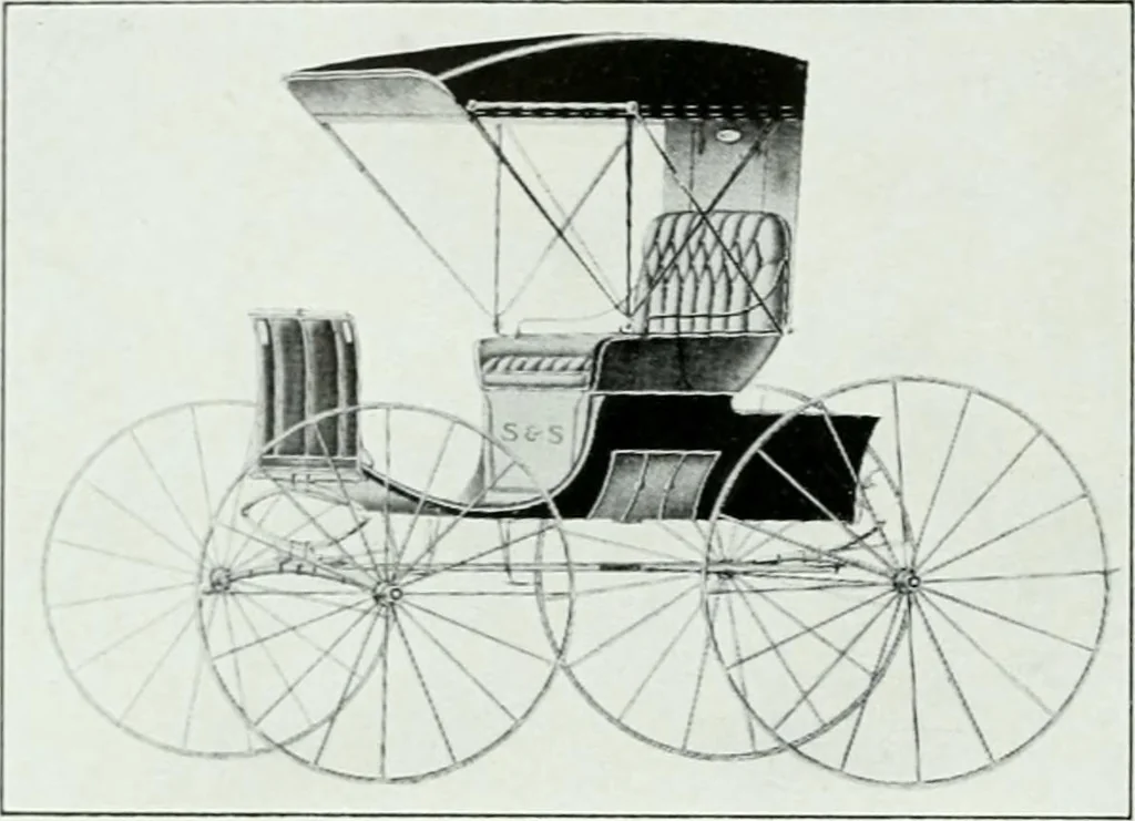 An illustration from The buggy from Glengarry : fine grade vehicles manufactured by the Munro & McIntosh Carriage Co., Limited, Alexandria, Ontario, Canada. --, 1890, leaf 47
