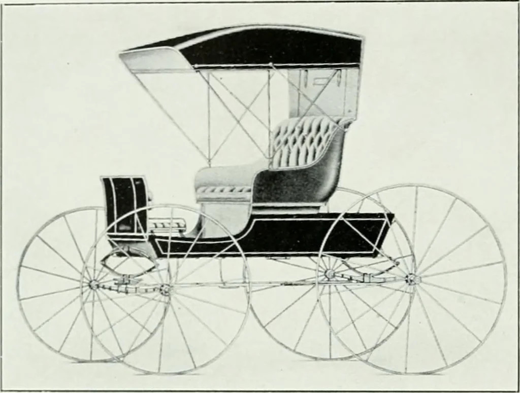 An illustration from The buggy from Glengarry : fine grade vehicles manufactured by the Munro & McIntosh Carriage Co., Limited, Alexandria, Ontario, Canada. --, 1890, leaf 49