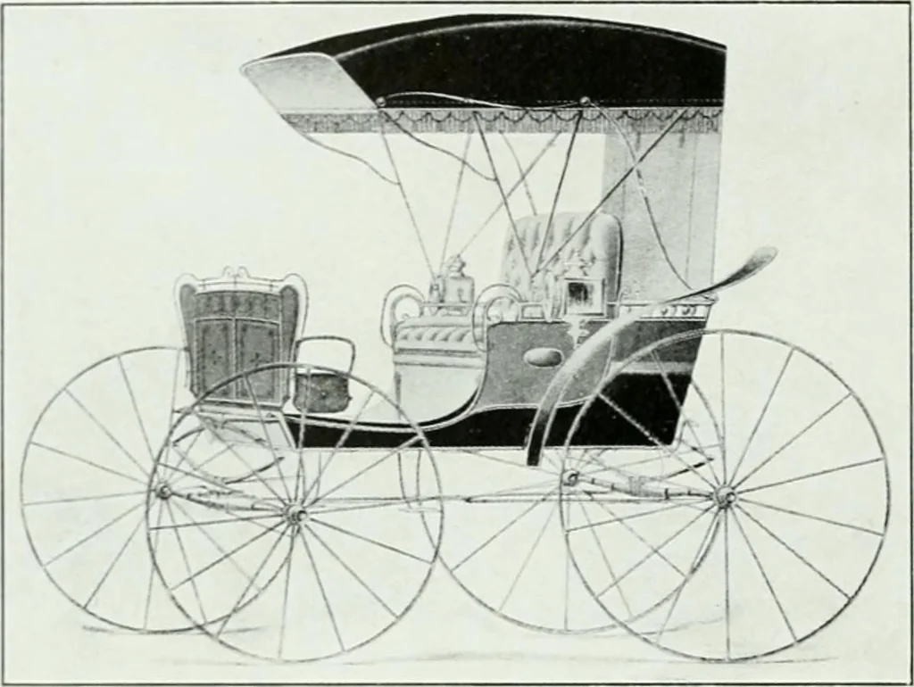 An illustration from The buggy from Glengarry : fine grade vehicles manufactured by the Munro & McIntosh Carriage Co., Limited, Alexandria, Ontario, Canada. --, 1890, leaf 51
