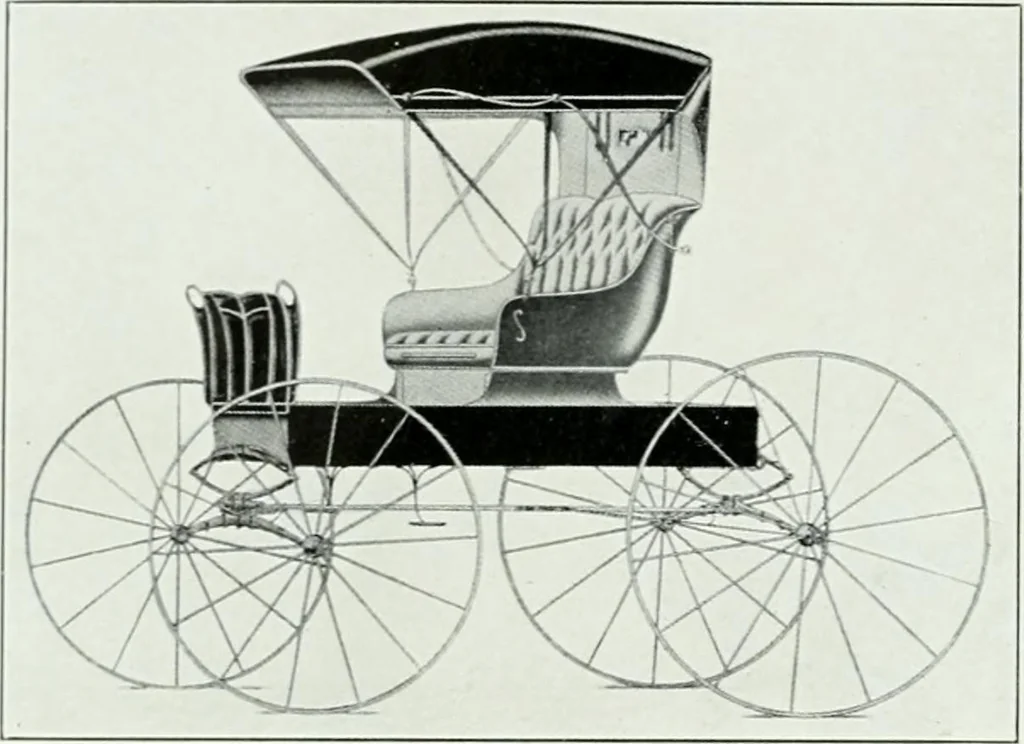 An illustration from The buggy from Glengarry : fine grade vehicles manufactured by the Munro & McIntosh Carriage Co., Limited, Alexandria, Ontario, Canada. --, 1890, leaf 63