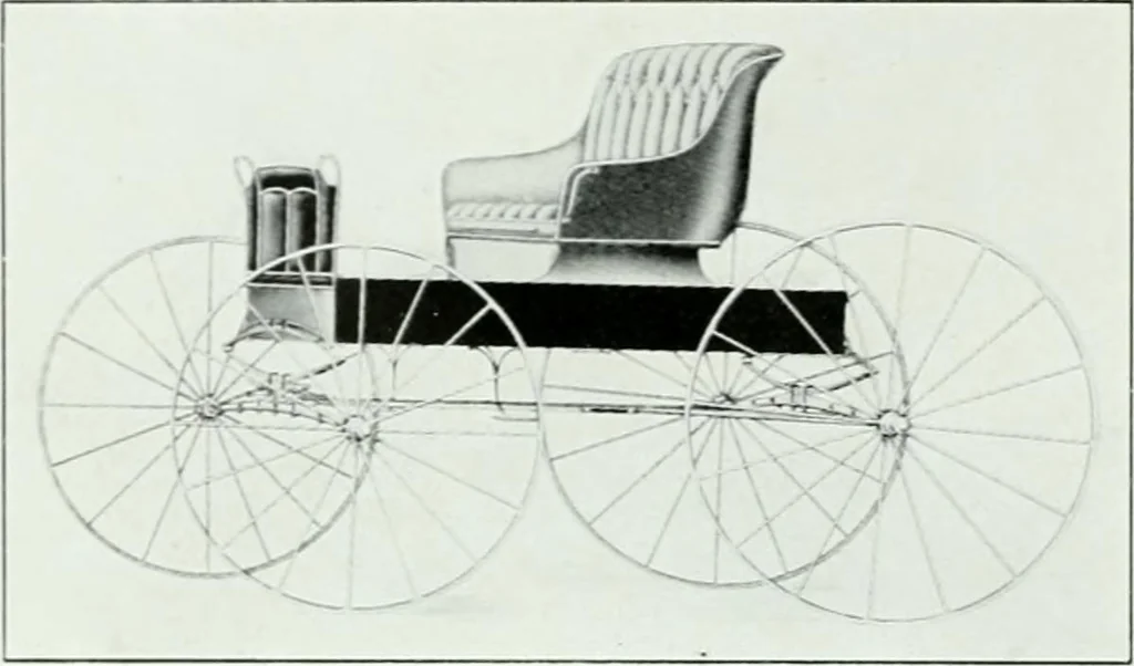An illustration from The buggy from Glengarry : fine grade vehicles manufactured by the Munro & McIntosh Carriage Co., Limited, Alexandria, Ontario, Canada. --, 1890, leaf 69