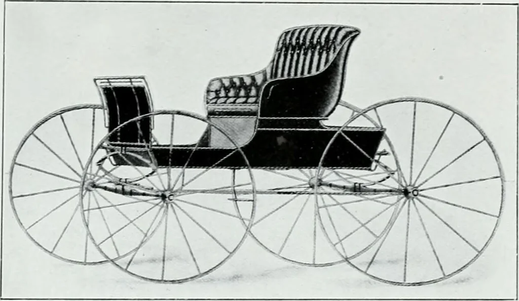 An illustration from The buggy from Glengarry : fine grade vehicles manufactured by the Munro & McIntosh Carriage Co., Limited, Alexandria, Ontario, Canada. --, 1890, leaf 70