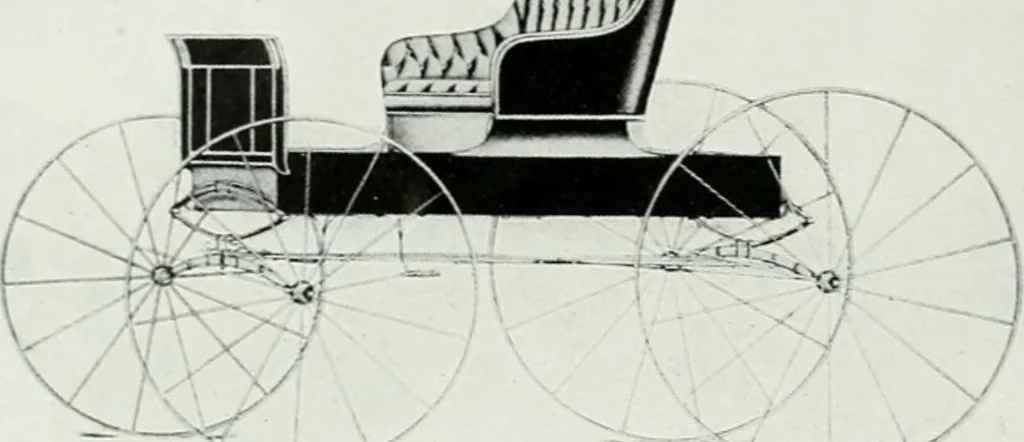 An illustration from The buggy from Glengarry : fine grade vehicles manufactured by the Munro & McIntosh Carriage Co., Limited, Alexandria, Ontario, Canada. --, 1890, leaf 71