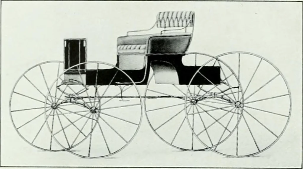 An illustration from The buggy from Glengarry : fine grade vehicles manufactured by the Munro & McIntosh Carriage Co., Limited, Alexandria, Ontario, Canada. --, 1890, leaf 73