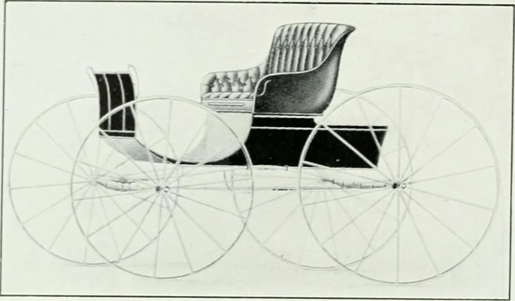 An illustration from The buggy from Glengarry : fine grade vehicles manufactured by the Munro & McIntosh Carriage Co., Limited, Alexandria, Ontario, Canada. --, 1890, leaf 75