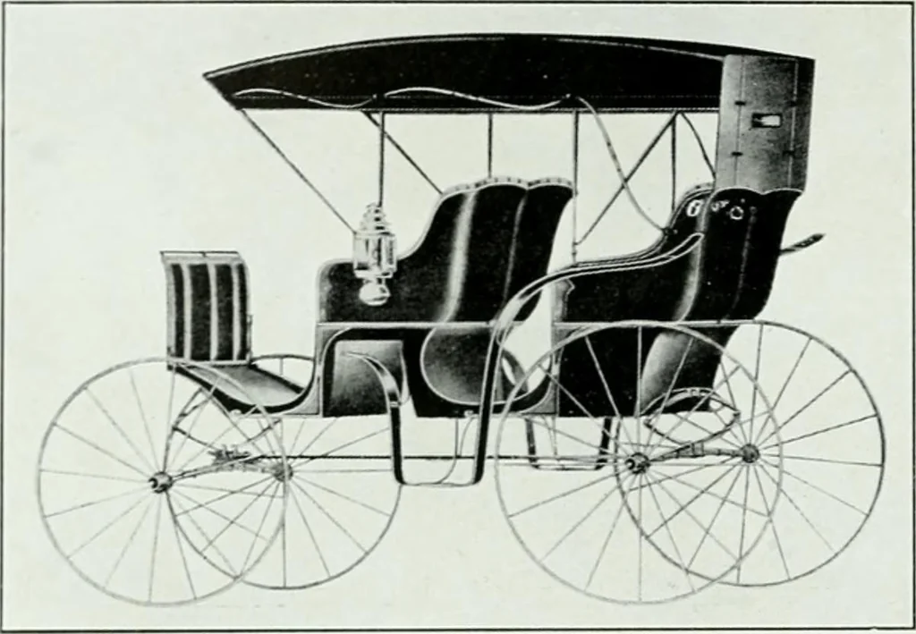 An illustration from The buggy from Glengarry : fine grade vehicles manufactured by the Munro & McIntosh Carriage Co., Limited, Alexandria, Ontario, Canada. --, 1890, leaf 87