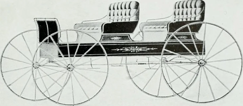 An illustration from The buggy from Glengarry : fine grade vehicles manufactured by the Munro & McIntosh Carriage Co., Limited, Alexandria, Ontario, Canada. --, 1890, leaf 90