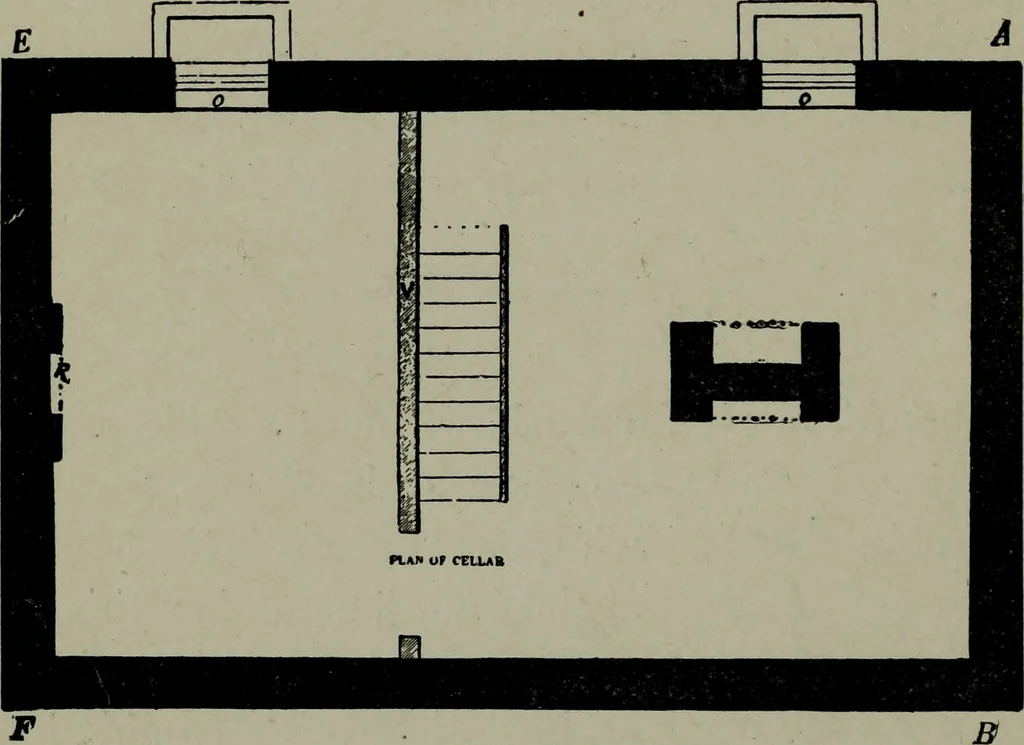An illustration from Builder's architectural drawing self-taught : containing descriptions of drawing instruments and accessories, with rules for using them, and hints as to their care and management ..., 1903, leaf 137