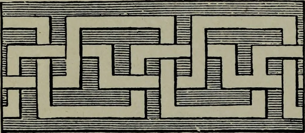 An illustration from Builder's architectural drawing self-taught : containing descriptions of drawing instruments and accessories, with rules for using them, and hints as to their care and management ..., 1903, leaf 213