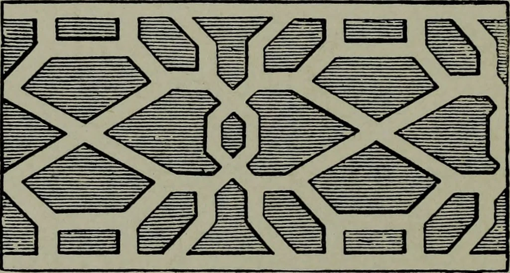 An illustration from Builder's architectural drawing self-taught : containing descriptions of drawing instruments and accessories, with rules for using them, and hints as to their care and management ..., 1903, leaf 213