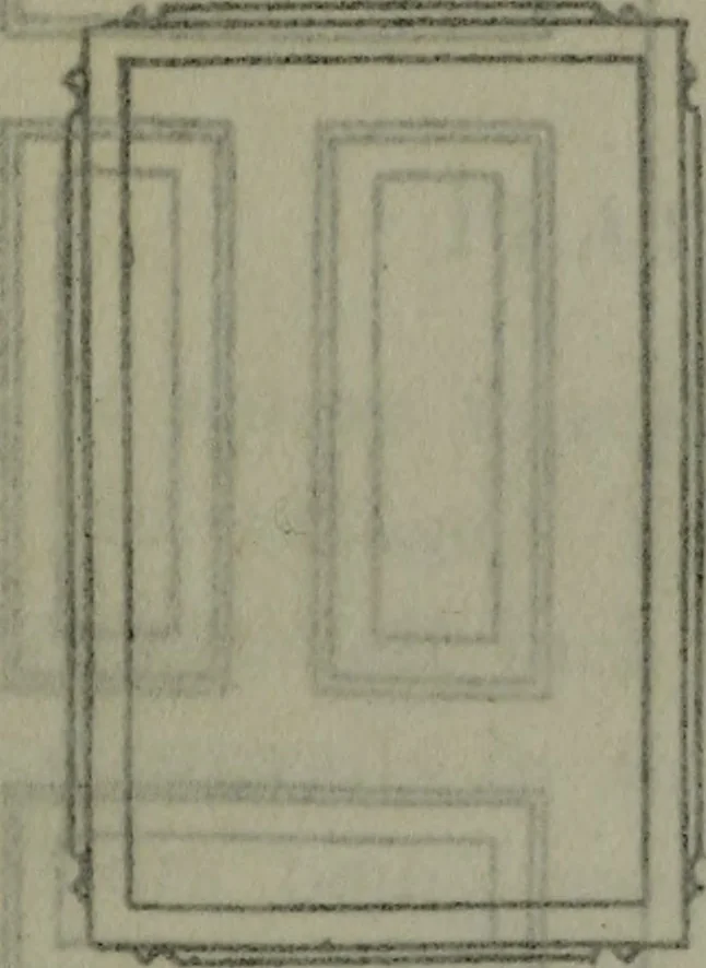 An illustration from Builder's architectural drawing self-taught : containing descriptions of drawing instruments and accessories, with rules for using them, and hints as to their care and management ..., 1903, leaf 220