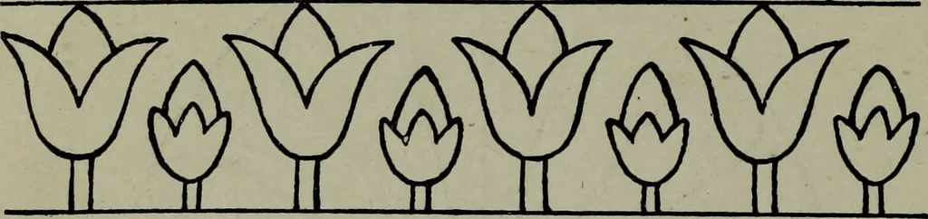 An illustration from Builder's architectural drawing self-taught : containing descriptions of drawing instruments and accessories, with rules for using them, and hints as to their care and management ..., 1903, leaf 230