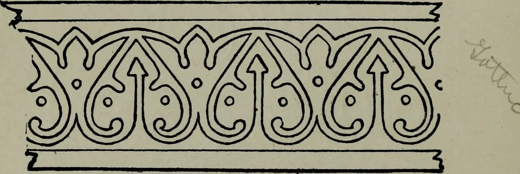 An illustration from Builder's architectural drawing self-taught : containing descriptions of drawing instruments and accessories, with rules for using them, and hints as to their care and management ..., 1903, leaf 234
