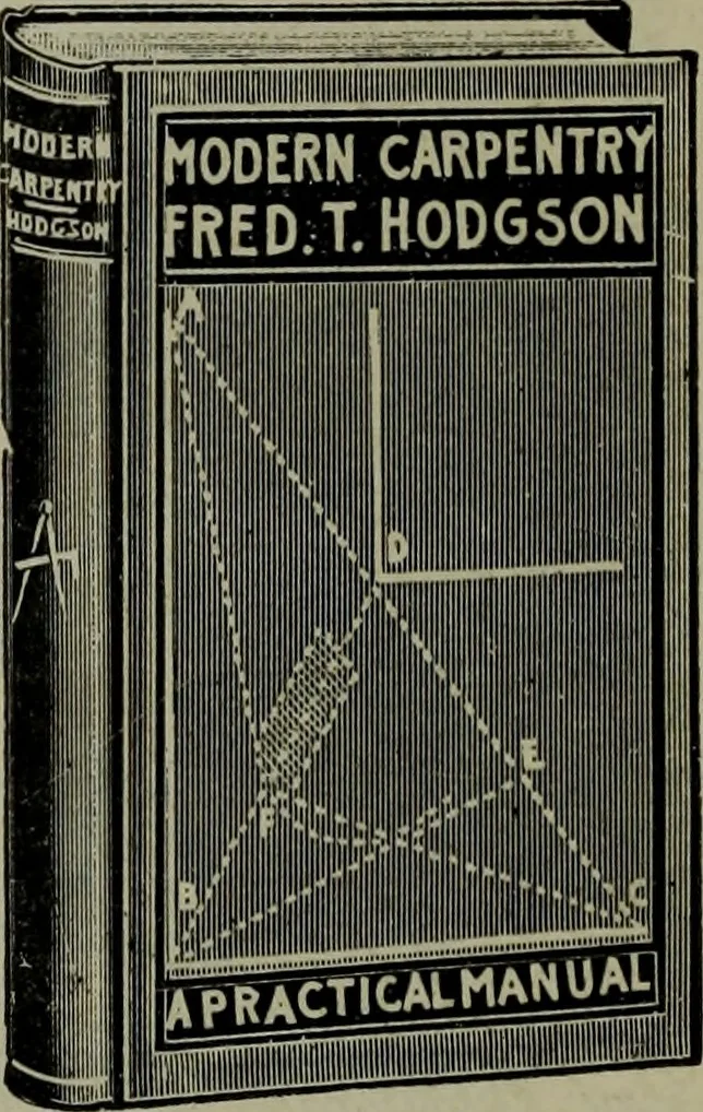 An illustration from Builder's architectural drawing self-taught : containing descriptions of drawing instruments and accessories, with rules for using them, and hints as to their care and management ..., 1903, leaf 385